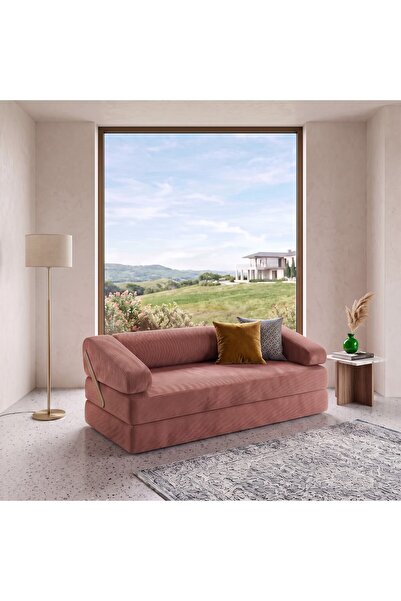 NESTİME 180x90 cm Yatak Olabilen Modüler Sünger Koltuk | Hareketli Sırt Dayam...