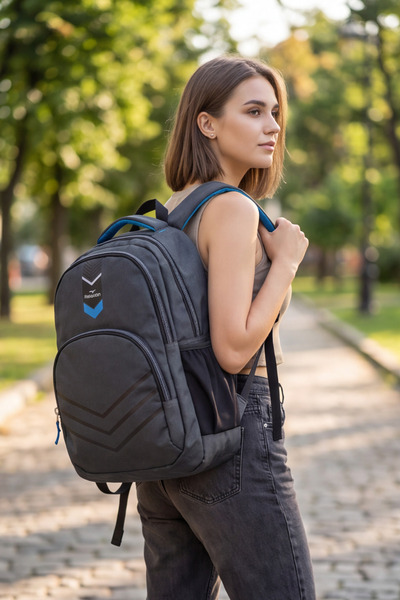 Liarca Laptop Compartment, 3 Compartments, Ergonomic, Suitable for School and...