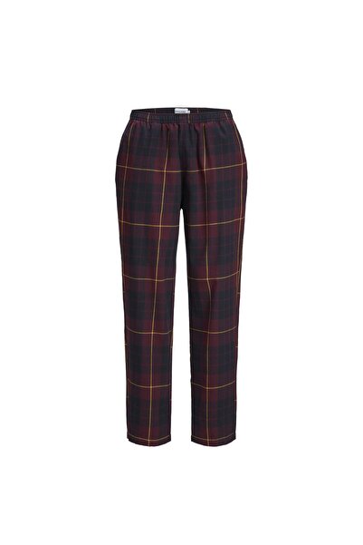 Jack & Jones Pantaloni de pijama pentru bărbați 12182711 Bordeaux