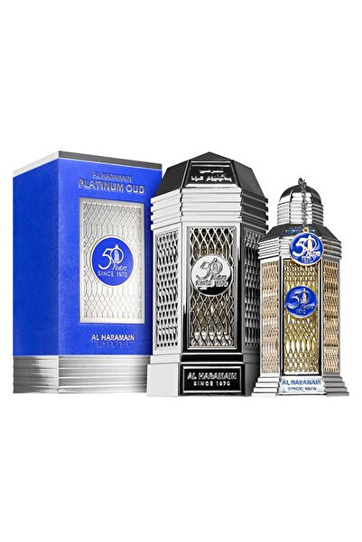 Al Haramain Platinum Oud Apă de Parfum 50 de ani 100ml Spray