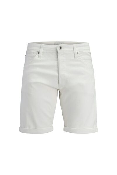 Jack & Jones Șorturi din denim pentru bărbați 12294338 Alb