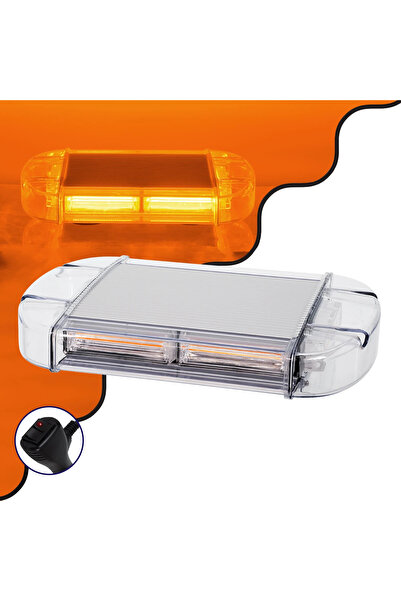 GloboStar® 85177 Σειρά PRO Φάρος Οχήματος Υποβοήθησης Οδικής Βοήθειας με 6 Στ...