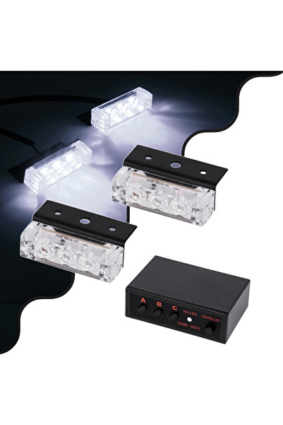 GloboStar® 85004 Σειρά PRO ΣΕΤ 2 τεμαχίων Μπάρες Σήμανσης Οχημάτων Ασθενοφόρω...