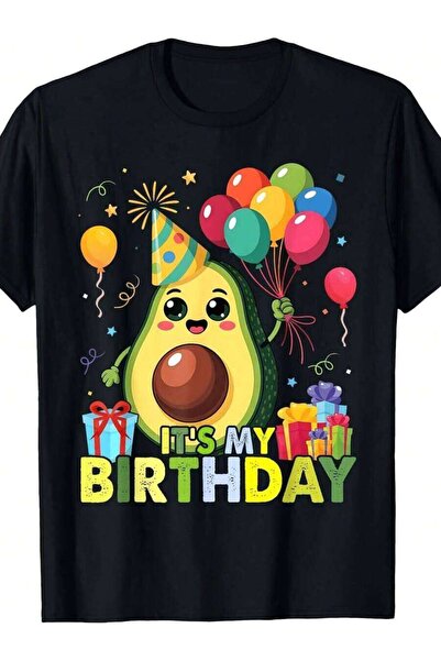 Generic تي شيرت "It's My Avocado Birthday Party"