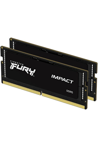 Kingston Fury Impact DDR5 32GB RAM Με 2x16GB μονάδες και ταχύτητα 6000 Για φο...