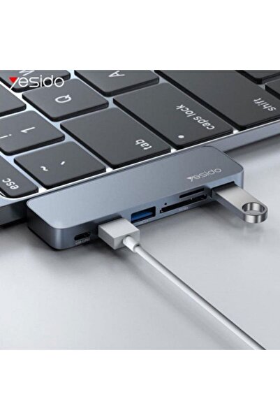 Generic Brand محطة إرساء يسيدو HB10 ثنائية منافذ USB-C 6 في 1 | توصيل طاقة ...