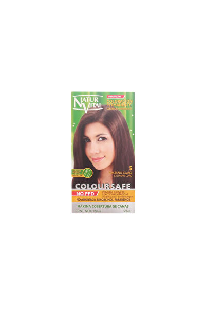 Natur Vital Naturaleza Y Vida Coloursafe Vopsea Permanentă 5 Maro Deschis 150ml