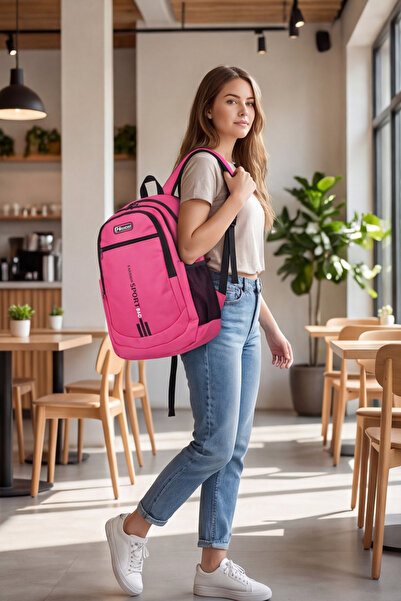Liarca 4 Compartment Ergonomic School High School University and Daily Multi-...