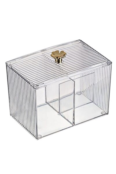 YUPY ®   Cutie organizatoare pentru dischete demachiante și bețișoare de bumb...