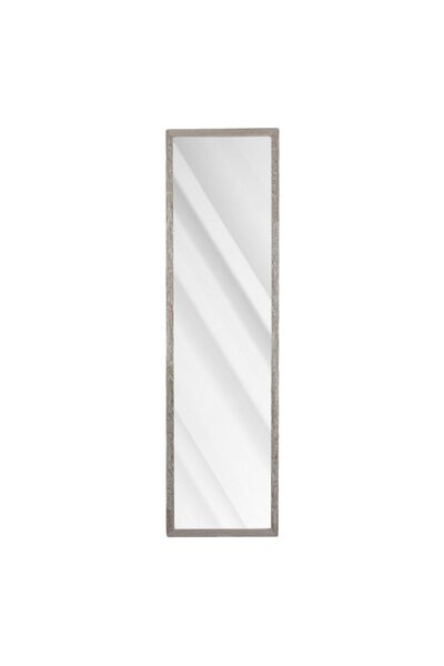 Zâna Casei Grey Wooden Wall Mirror 34x124cm