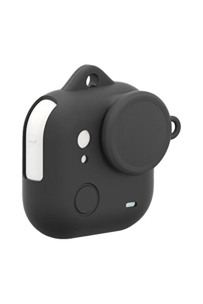 PULUZ Husă de protecție din silicon PU786B cu capac pentru lentilă pentru Ins...