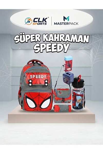 CLK SPORTS MASTER PACK SCHOOL BAGS Lux Okul Çantası , Beslenme Çantası , Kale...