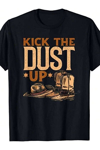 26LIK NEW LIMITED Kick The Dust Up Vintage Dancing T-Shirt Men Women /C Cowgi...