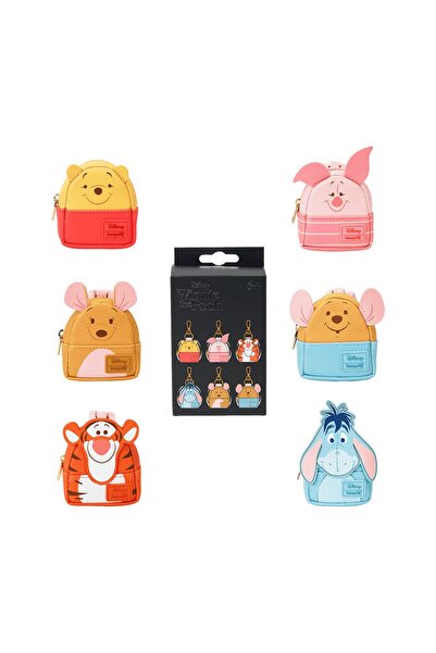 Loungefly Disney Winnie The Pooh Breloc Mini Rucsac în Cutie Unică (WDK0783-EA)