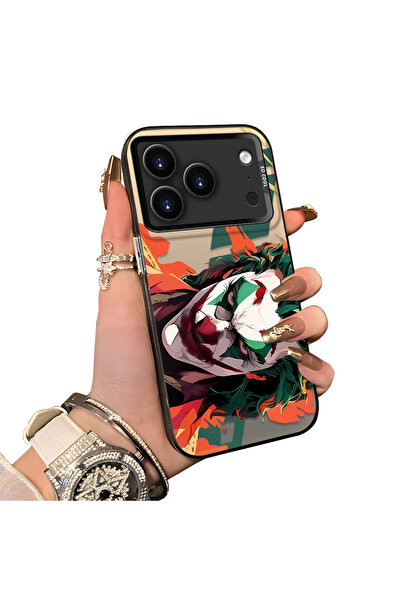 ucuc iPhone 17 Pro Max Uyumlu Sert Akrilik Arka Silikon Kenar Lens Koruma Jok...