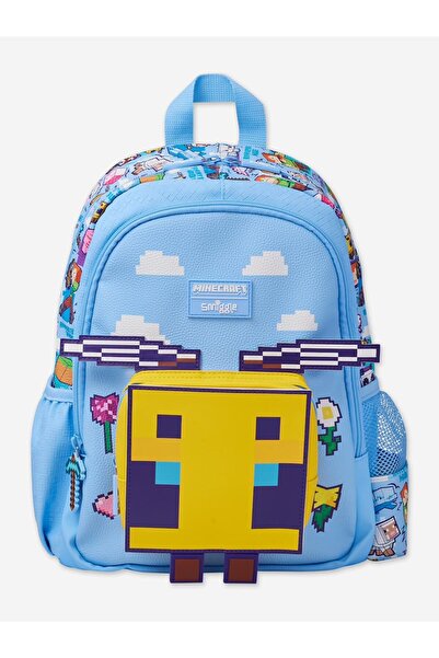 SMIGGLE Minecraft Mavi Junior Okul Çantası