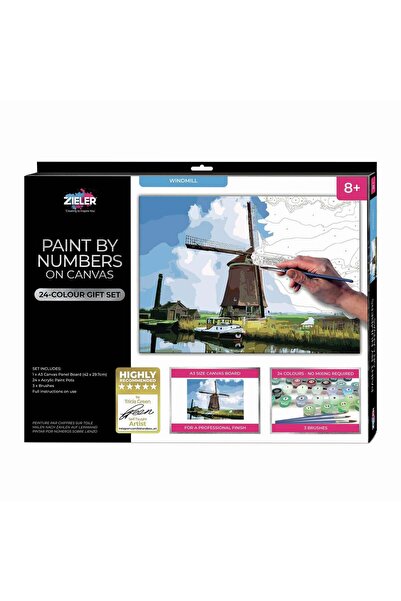 Zieler Paint By Numbers Windmill (609299443)