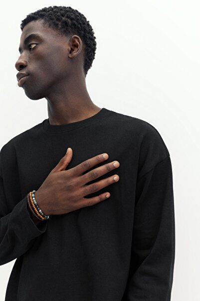 Pull & Bear Ağır kumaş dokulu relaxed tişört