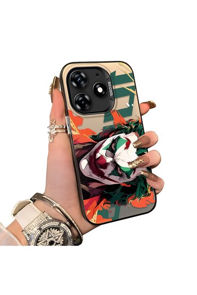 ucuc Tecno Spark 10 Pro(Ki7) Compatible Hard Acrylic Back Silicone Edge Lens ...