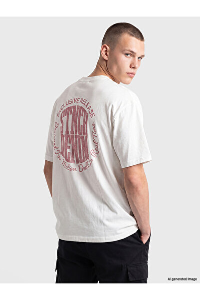 LC Waikiki Relax Fit Crew Neck Printed Men's T-Shirt