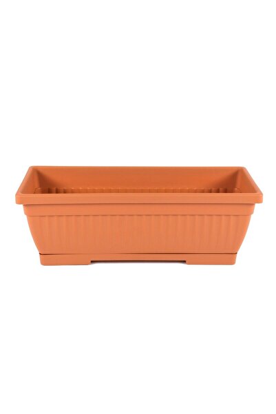 OEM Jardiniera din plastic Verbena, cu suport, interior / exterior, dreptungh...