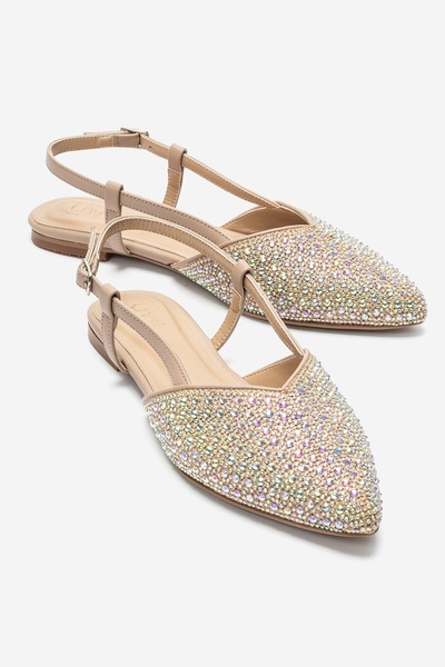 LuviShoes REXTON Ten Taşlı Kadın Sandalet