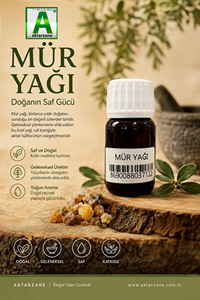 Aktarzane Myrrh Oil 100% Natural Myrrh Oil Herbal Care Oil 20ml