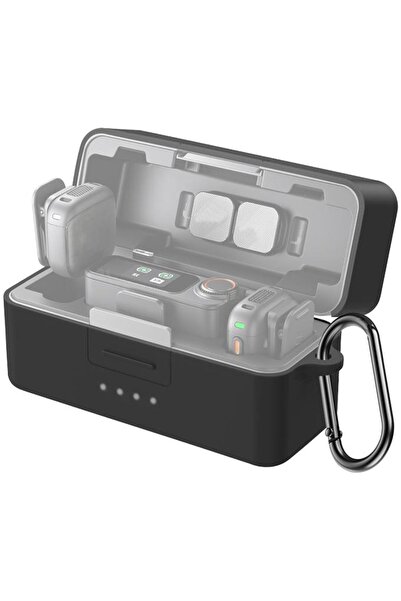 PULUZ Husă de protecție din silicon PU795B pentru carcasa de încărcare DJI Mi...