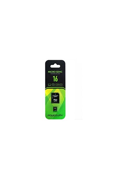 Midcom Powerway 16GB Micro SD Hafıza Kartı PWR-16