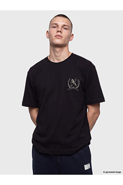LC Waikiki Tricou bărbătesc imprimat cu guler rotund