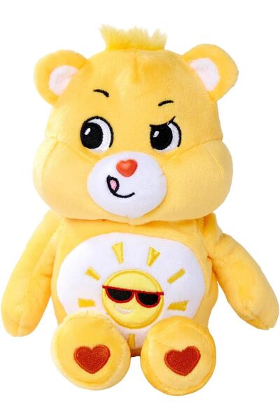 Simba Care Bears Sunshine Bear, Model No. 6305878016, 23 cm Height, Yellow