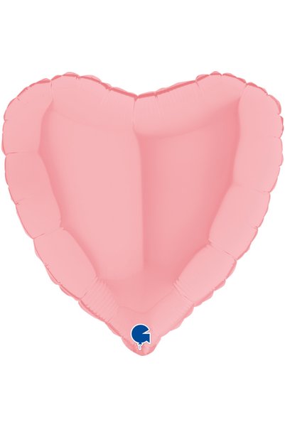 Generic Brand 18" Μπαλόνι Ματ Ροζ Καρδιά