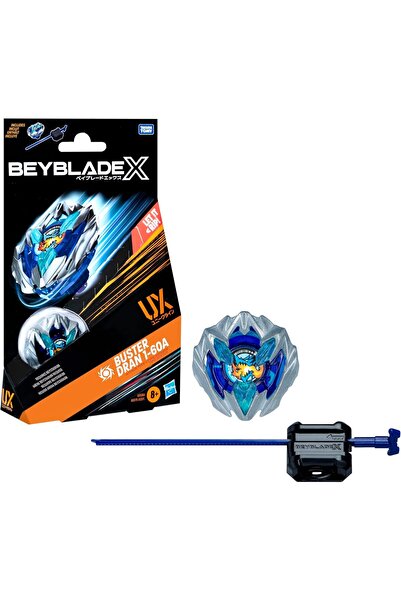 BEYBLADE X Buster Dran 1-60A UX Starter Set with Attack Type Top and Launcher...