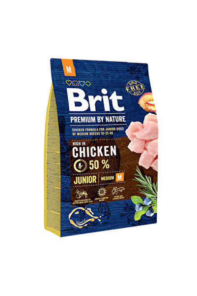 Brit Care Brit Premium by Nature Junior M 3 kg