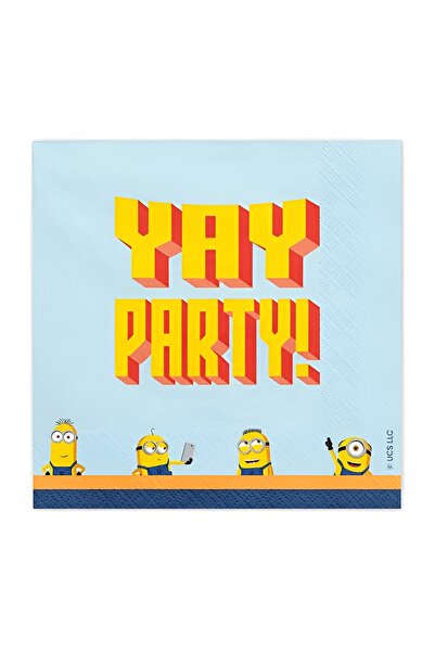 Generic Brand Χαρτοπετσέτες - Minions "YaY Party" (20 τεμ)