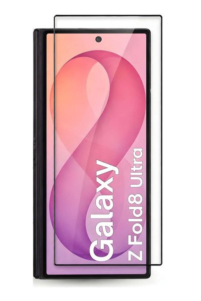 BORTONY Samsung Galaxy Z Fold 8 Ultra Tempered Glass Full Coverage (Only Fron...
