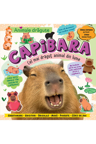 Editura Kreativ Capibara - cel mai dragut animal din lume