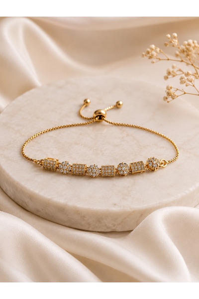 G Sport POLO Zircon Stone Elevator Women's Bracelet (Fits Any Wrist)