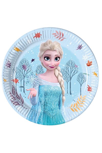 Generic Brand Πιάτα γλυκού Έλσα Frozen – Idyllic Wonder (8 τεμ)