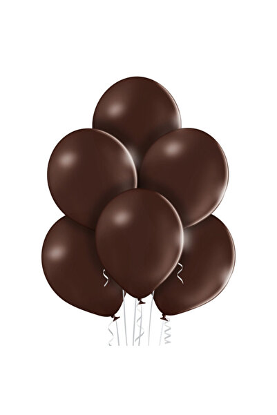 Generic Brand Pastel Cocoa Brown Λάτεξ μπαλόνι - 5"/13cm