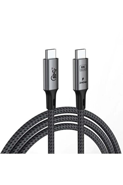 NuN كابل USB 4.0 Gen 4 V 2.0 للشحن ونقل البيانات، بطول 1 متر - طاقة 240 واط، ...