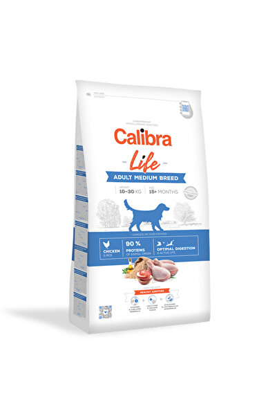 Brit Care Calibra Dog Life Adult Medium Breed Chicken 12 kg