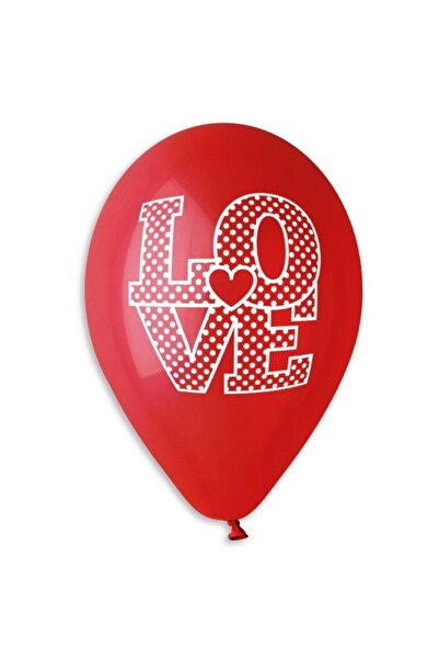 Generic Brand 12" Μπαλόνι τυπωμένο LOVE (25 τεμ)