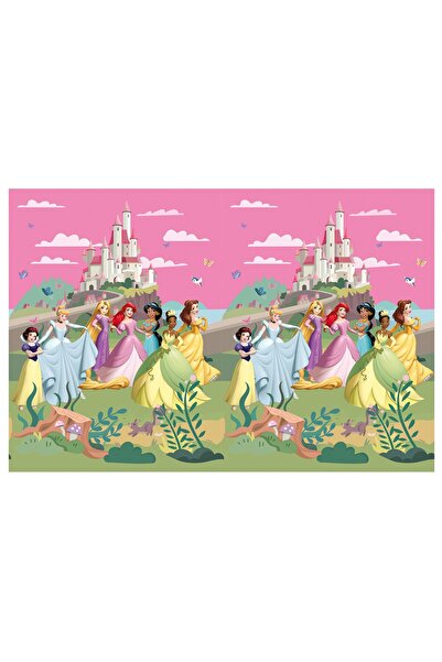 Generic Brand Τραπεζομάντηλο Πριγκίπισσες Disney πλαστικό (120x180 εκ)