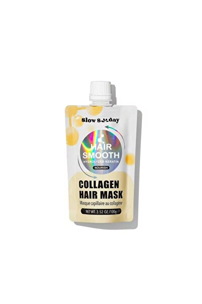 Slow Sunday Mască de păr cu colagen, colagen, ingrediente bogate în proteine,...