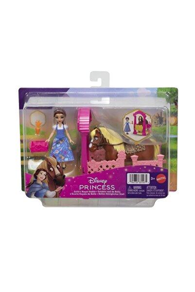 mattel DISNEY PRINCESS SET DE JOACA GRAJDUL REGAL AL LUI BELLE PAPUSA SI ACCE...