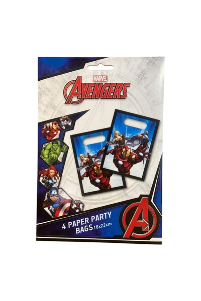 Generic Brand Σακουλάκια για δώρα πάρτυ Avengers (4 τεμ)