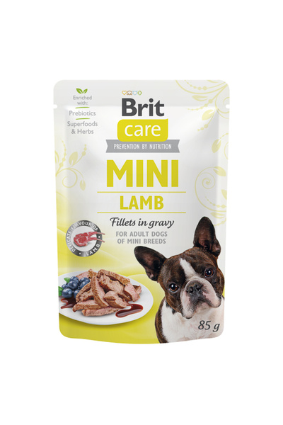 Brit Care Dog Mini Lamb Fillets in Gravy 85 g