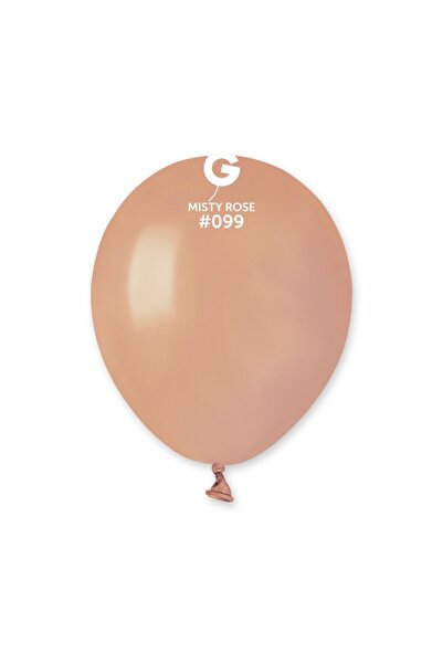 Generic Brand Misty Rose Λάτεξ Μπαλόνι - 5"/13cm