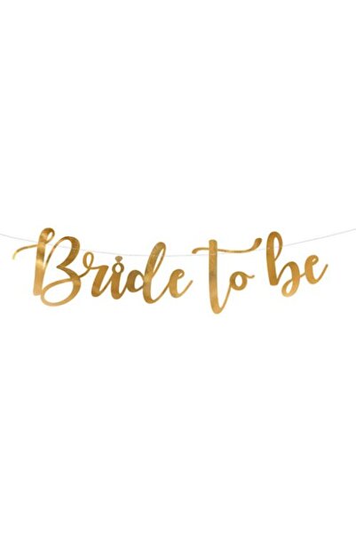 Generic Brand Χρυσή Γιρλάντα για Bachelor "Bride to Be"